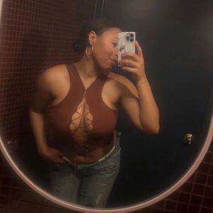 WORN ONCE: Mystic Tank in Cinnamon